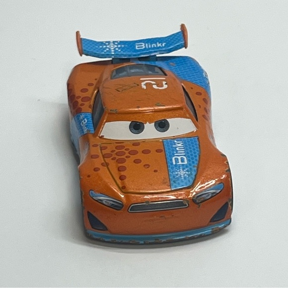 disney pixar cars ryan inside laney next gen piston cup racers blinkr sponsor - Picture 3 of 7
